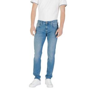 Replay Cotton Skinny Jean Men Blue Bottoms
